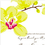 Orchid Wedding Invitations