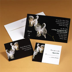 Orchids Wedding Stationery
