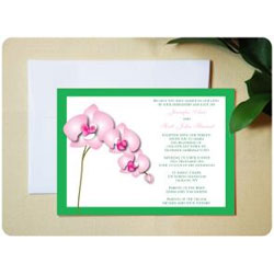 Orchid Delight Wedding Invitations