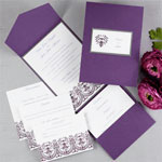 Purple Wedding Invitations Collection