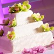 Orchid Wedding Cakes Orchid Wedding Cake