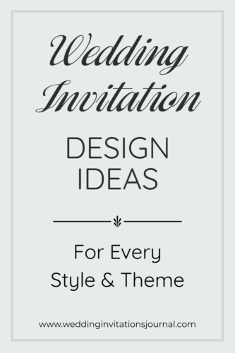wedding invitation design ideas for every style and theme